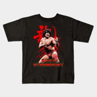 Ricky The Dragon Steamboat Clawmark Tee Kids T-Shirt